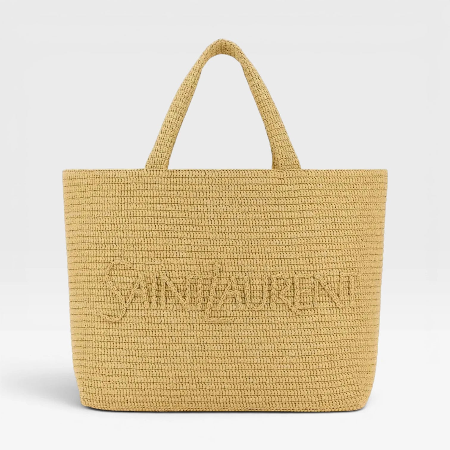 Saint Laurent | Raffia tote bag