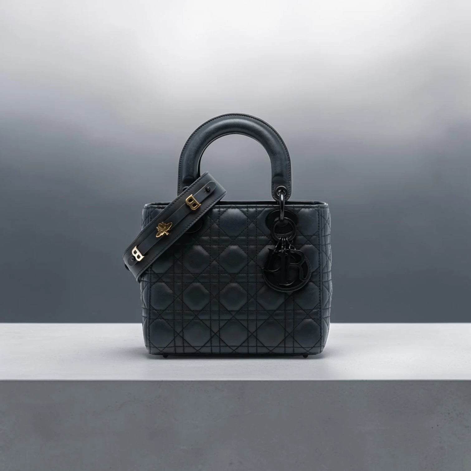 Dior | Small Ultra Matte Calfskin Cannage My ABCDior Lady Dior satchel