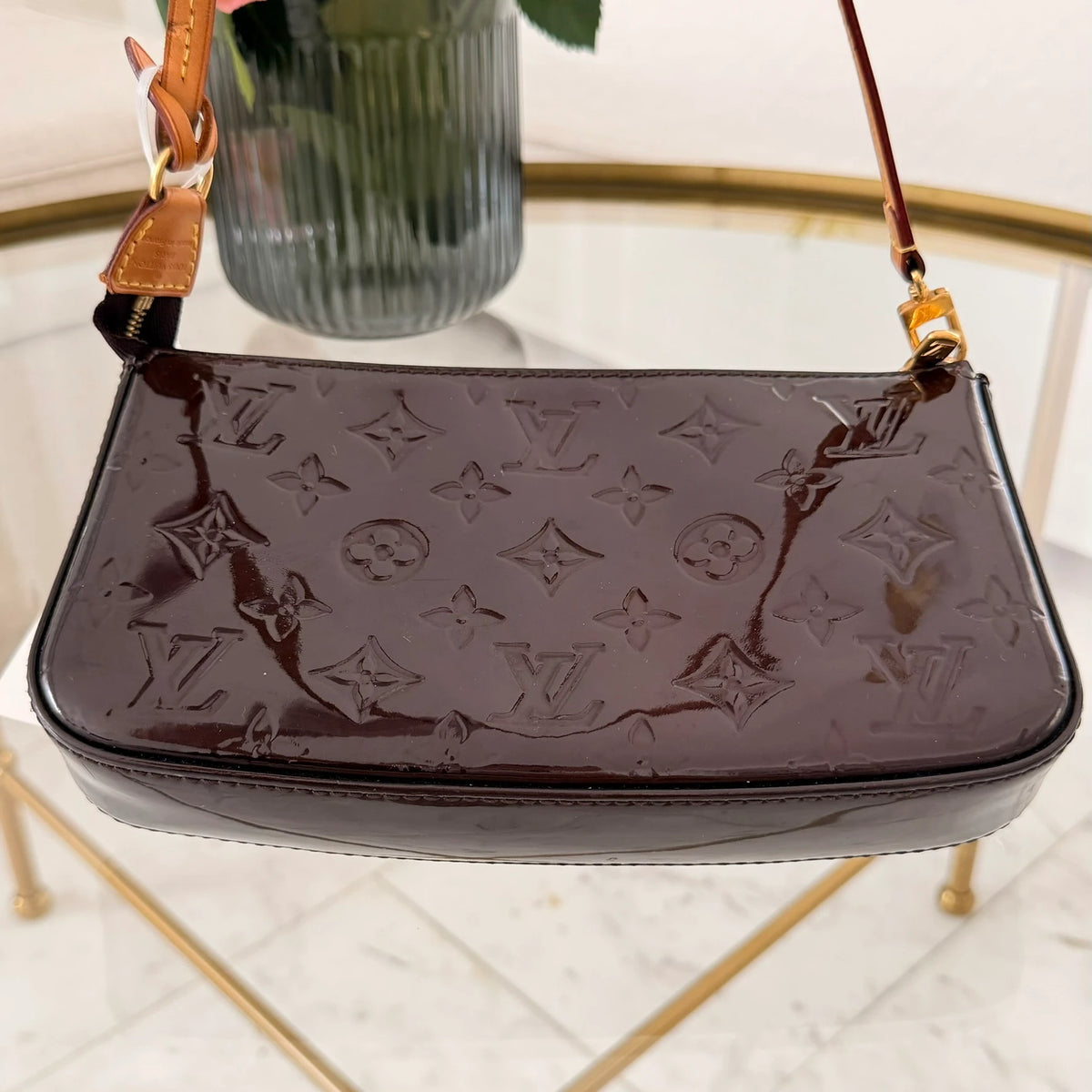 Louis Vuitton | 2013 Monogram Vernis Pochette Accessories shoulder bag