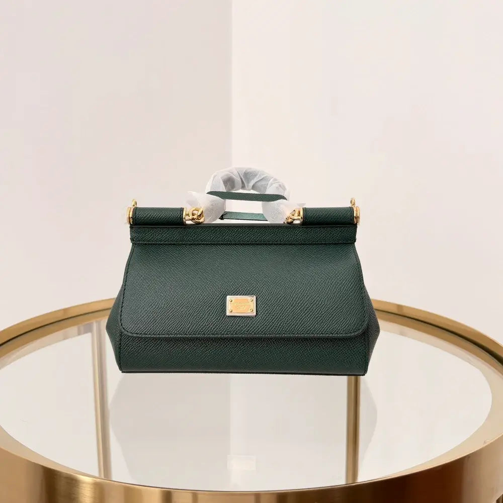 Dolce & Gabbana | Mini Sicily handbag in dauphine calfskin