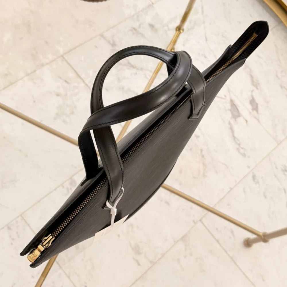 Louis Vuitton | Epi Saint Jacques PM Short Strap Handbag in Black