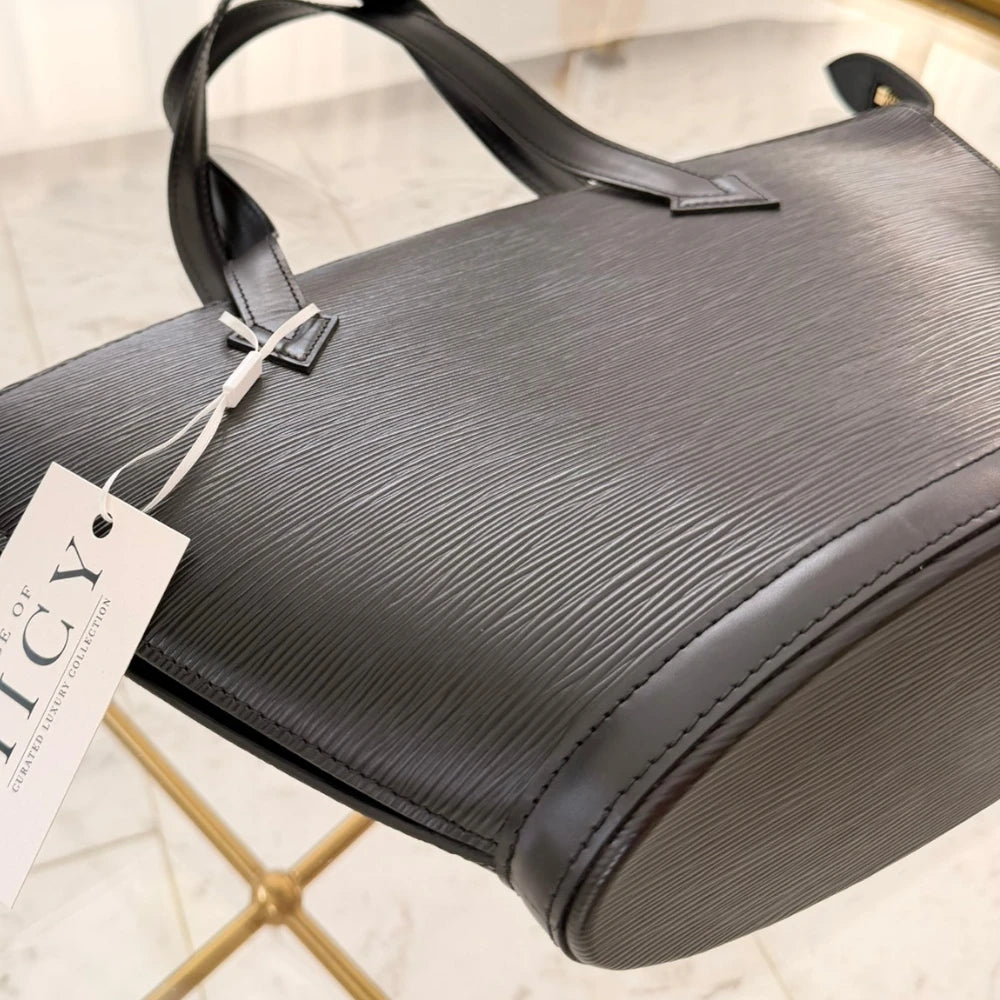 Louis Vuitton | Epi Saint Jacques PM Short Strap Handbag in Black