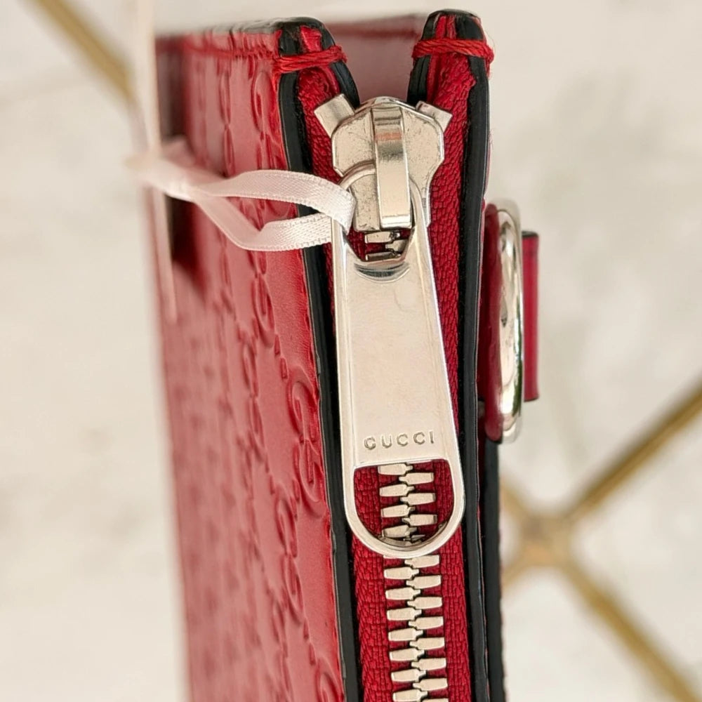 Gucci | 2016-2026 Guccissima Zip Messenger crossbody bag