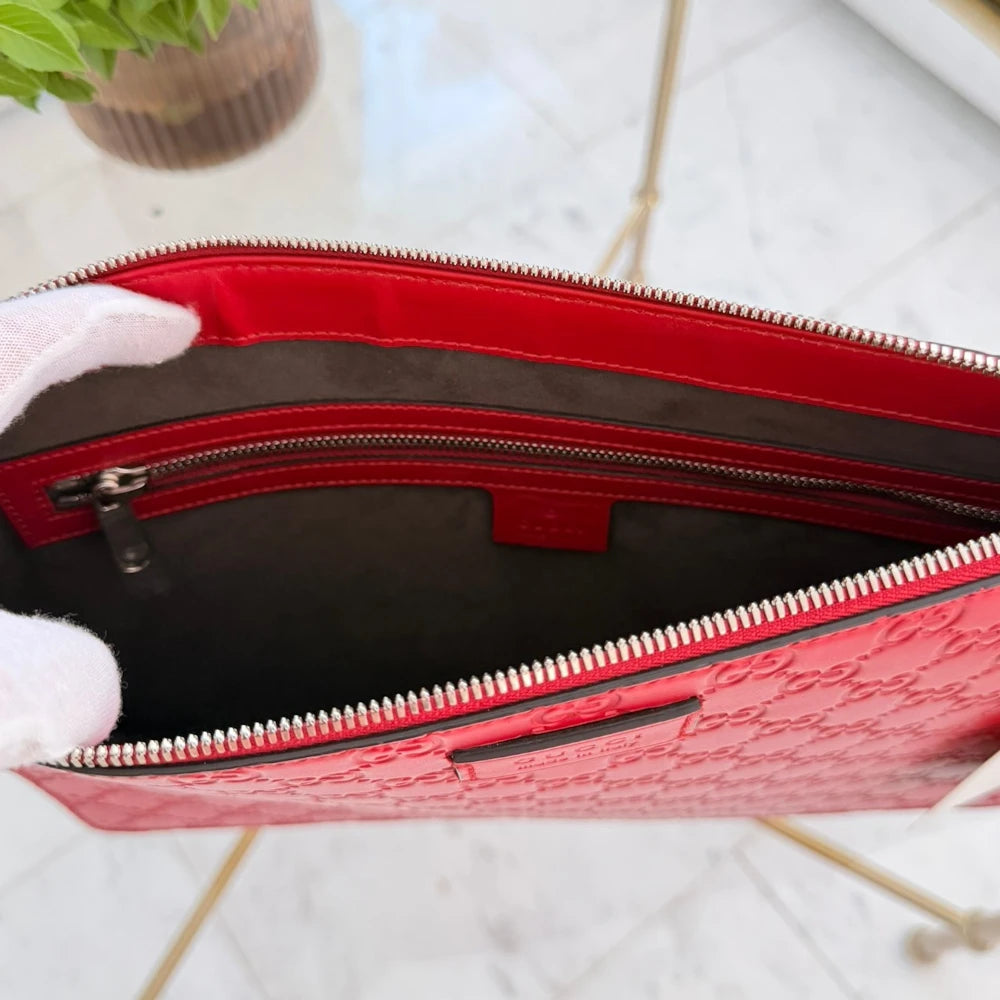 Gucci | 2016-2026 Guccissima Zip Messenger crossbody bag