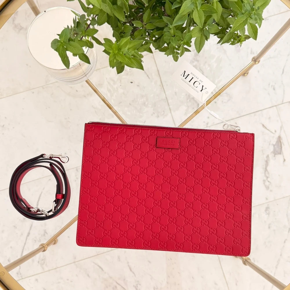 Gucci | 2016-2026 Guccissima Zip Messenger crossbody bag