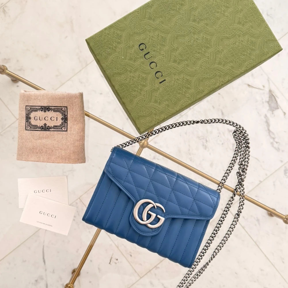 Gucci | GG Marmont Mini Wallet on Chain
