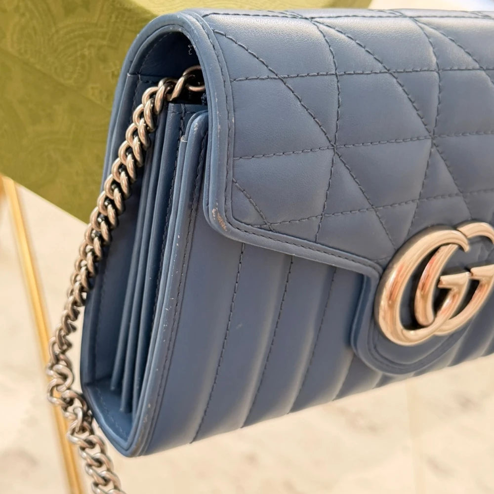 Gucci | GG Marmont Mini Wallet on Chain
