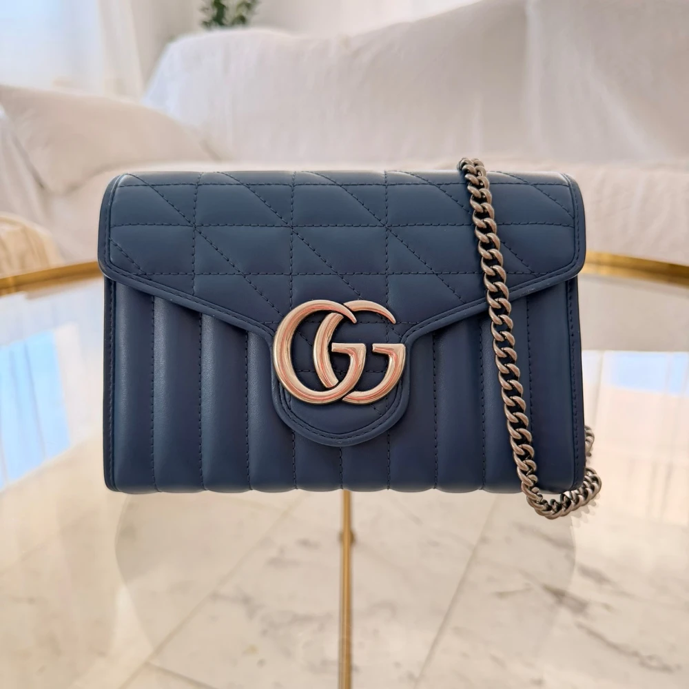 Gucci | GG Marmont Mini Wallet on Chain