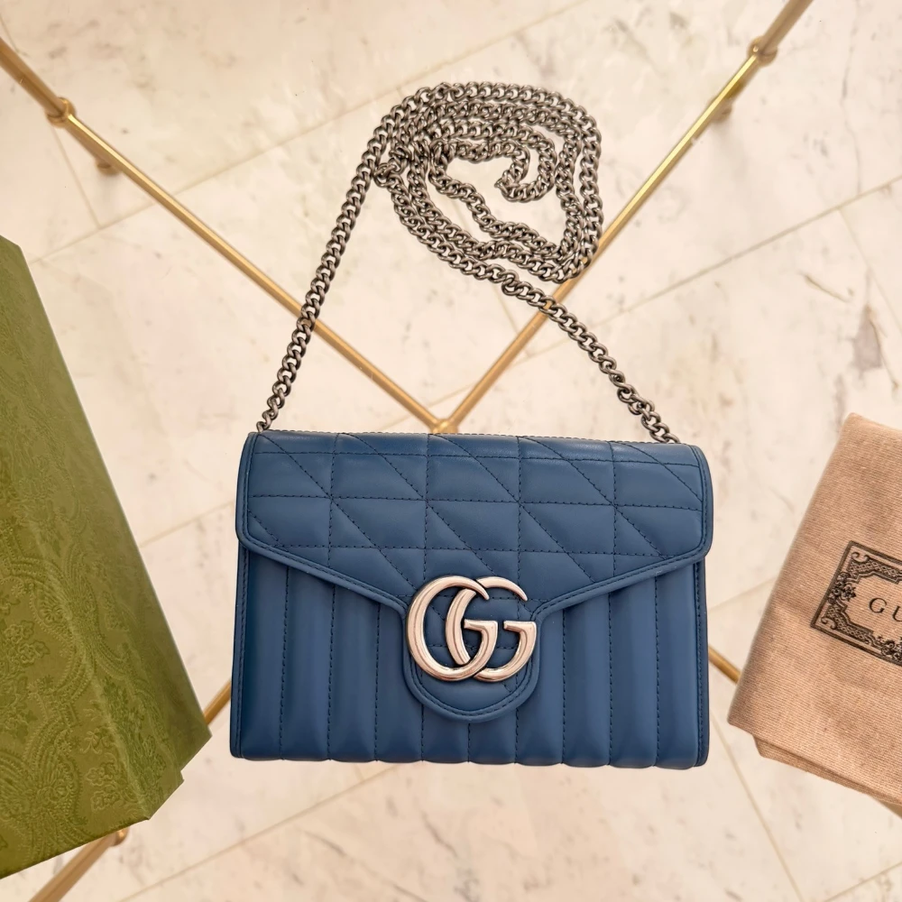 Gucci | GG Marmont Mini Wallet on Chain