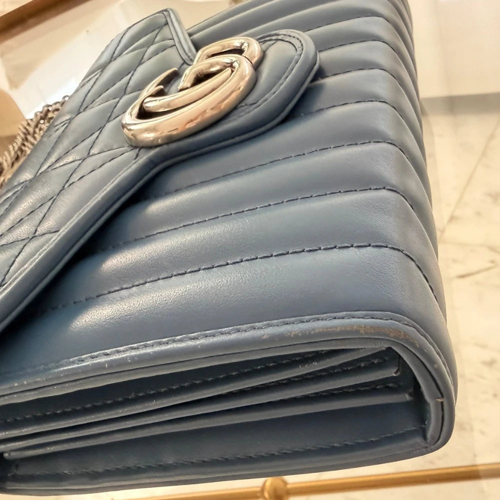 Gucci | GG Marmont Mini Wallet on Chain