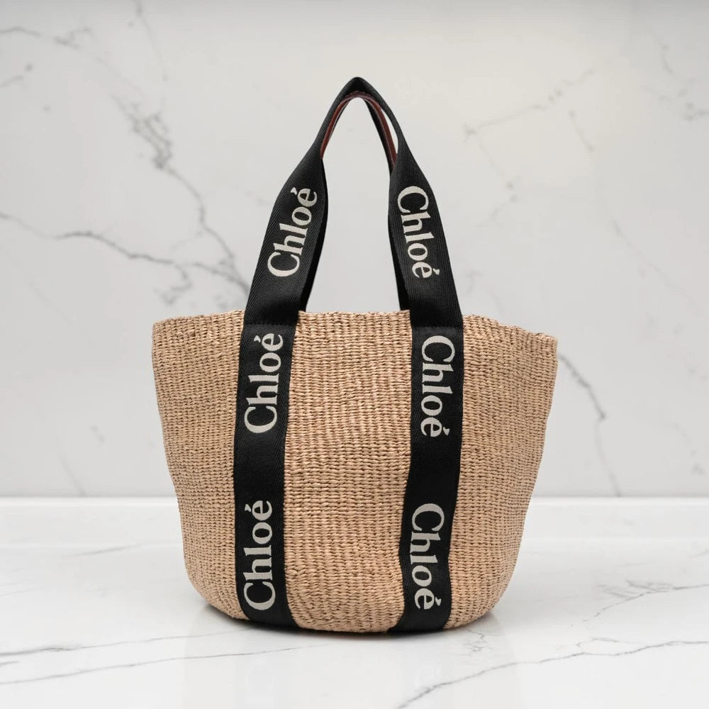 Chloé  | Woody logo-strap tote bag