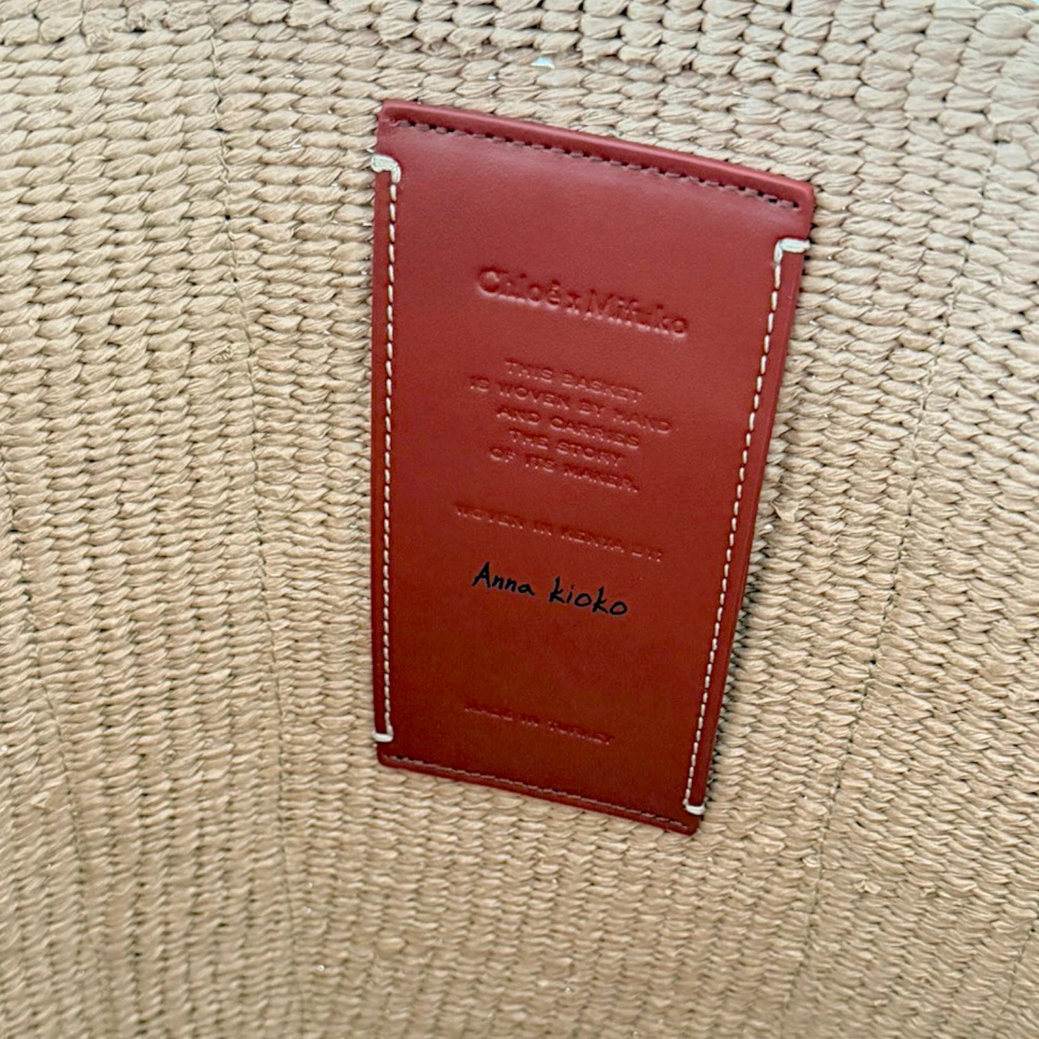 Chloé  | Woody logo-strap tote bag