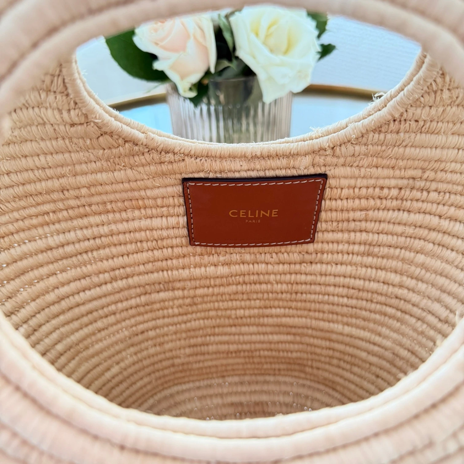 Celine  | Braided logo shoulder bag