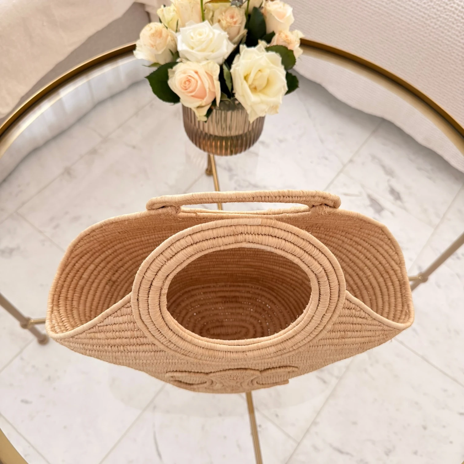 Celine  | Braided logo shoulder bag