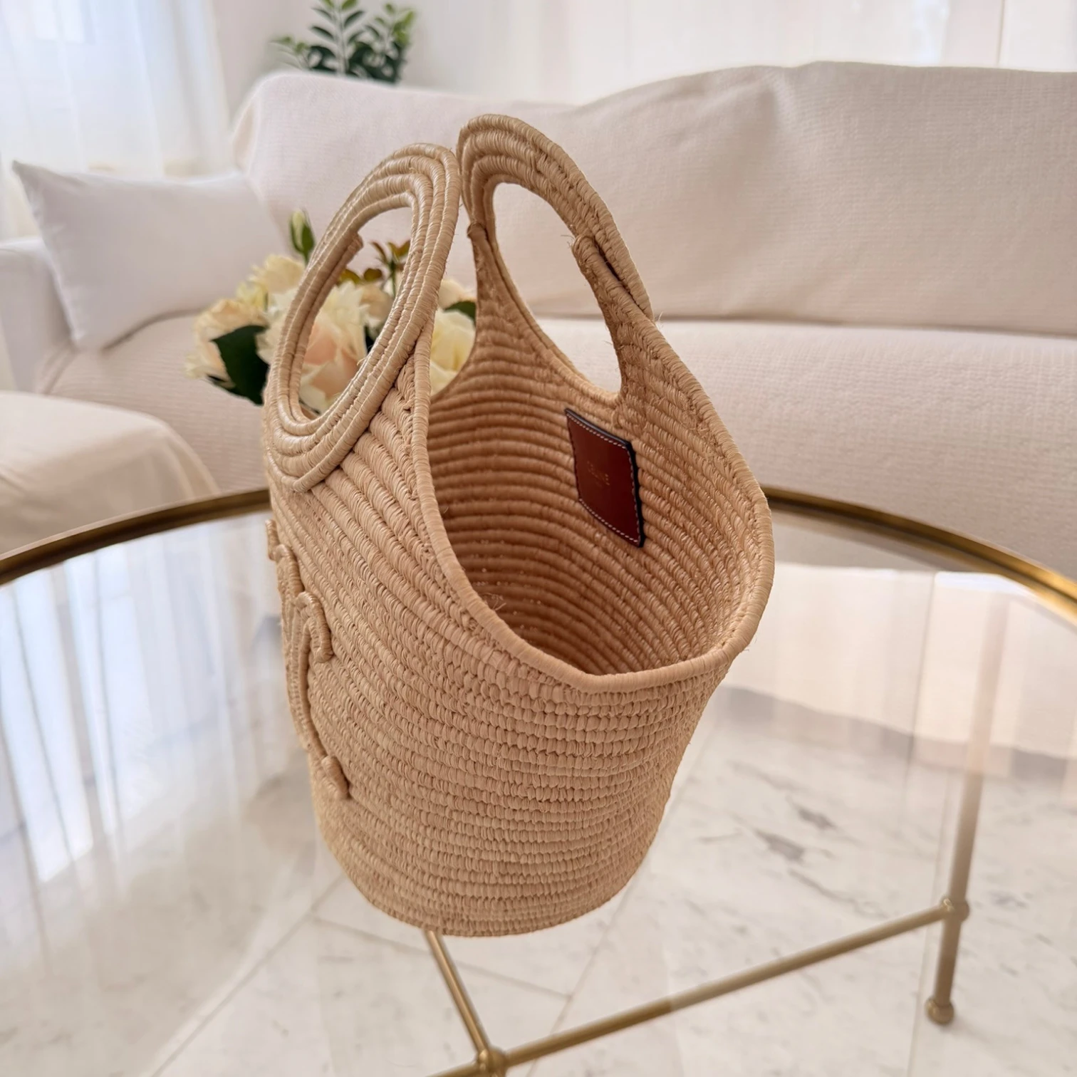 Celine  | Braided logo shoulder bag