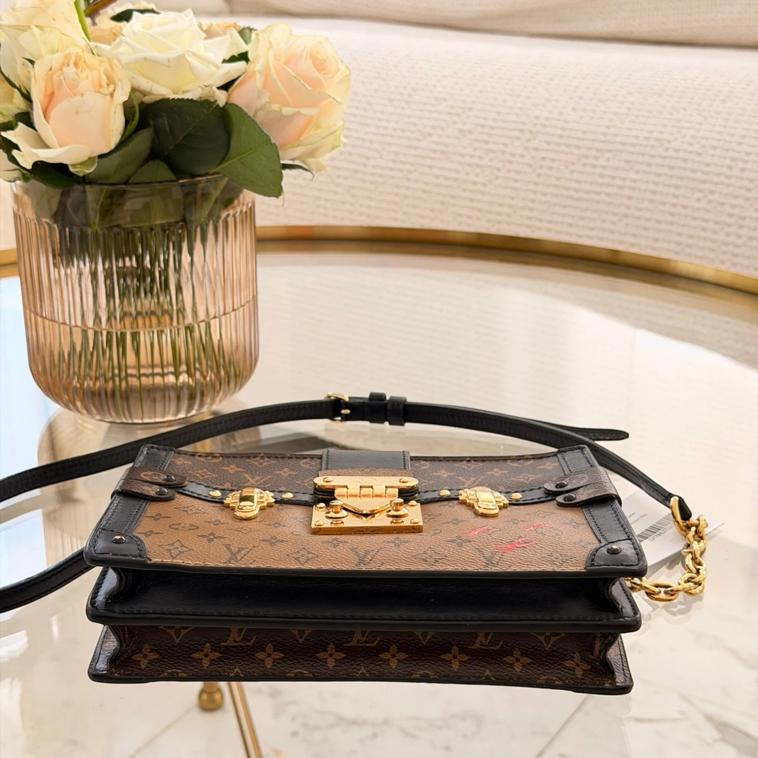 Louis Vuitton  | Monogram Reverse Trunk Clutch crossbody bag
