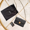 Chanel Quilt Golden Class Wallet On Chain crossbody bag, gold hardware with certificate and dust bag available in Cyprus.