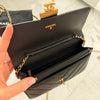 Chanel WOC interior card slots and zip pocket available in Cyprus