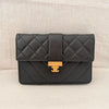 Chanel Quilt Golden Class Wallet On Chain crossbody bag, gold hardware available in Cyprus.