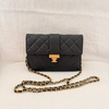 Chanel Quilt Golden Class Wallet On Chain crossbody bag, gold hardware available in Cyprus.
