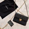 Chanel Quilt Golden Class Wallet On Chain crossbody bag, gold hardware with certificate and dust bag available in Cyprus.