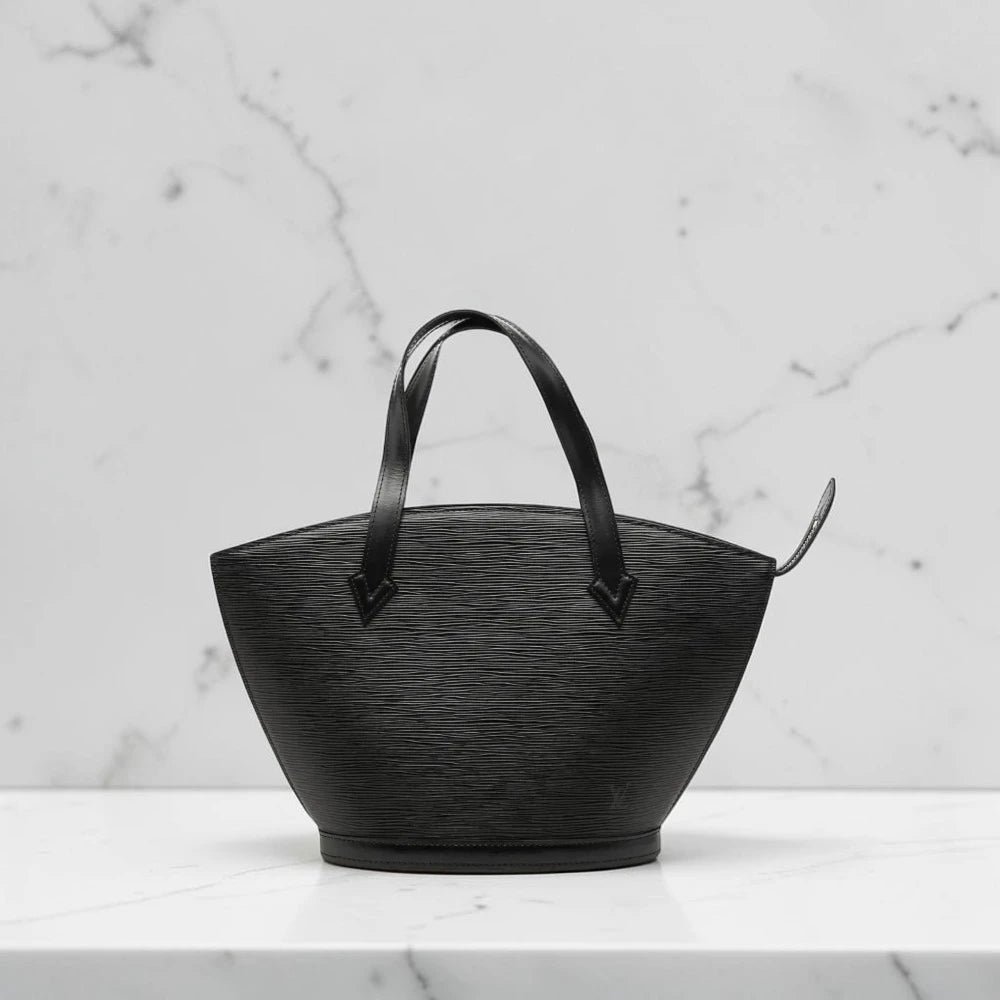 Louis Vuitton | Epi Saint Jacques PM Short Strap Handbag in Black