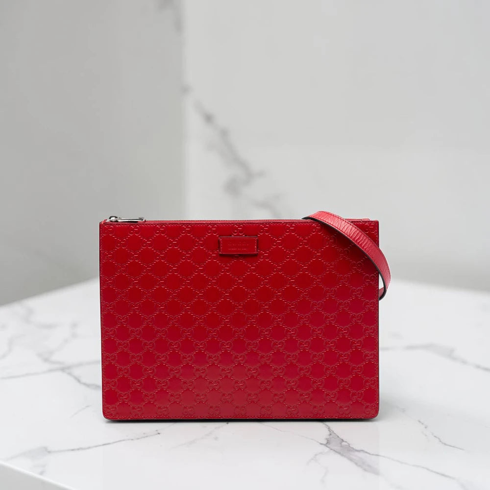 Gucci | 2016-2026 Guccissima Zip Messenger crossbody bag
