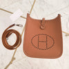 Hermès 2024 Evelyne 16 crossbody bag in Clemence leather, perforated H logo, with a crossbody strap, available in Cyprus at HOUSE of MICY