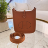 Hermès 2024 Evelyne 16 crossbody bag in Clemence leather, perforated H logo available in Cyprus at HOUSE of MICY